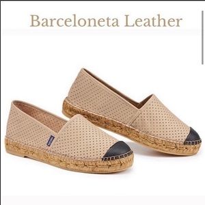 Viscata. Barceloneta leather two tones.